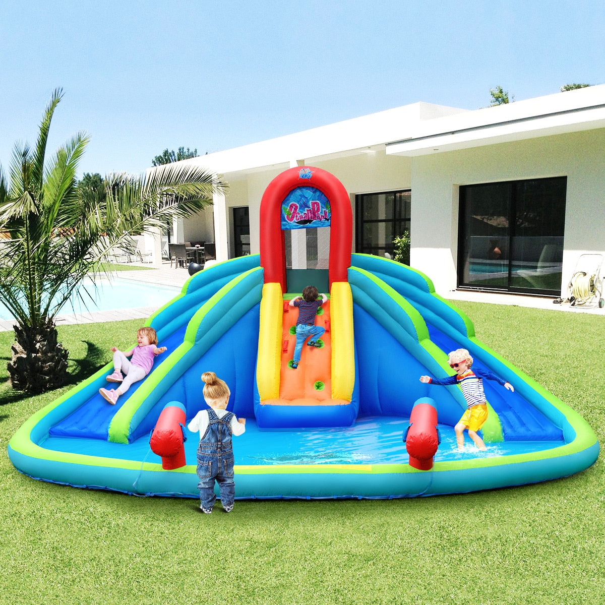 Inflatable Bounce House Water Park