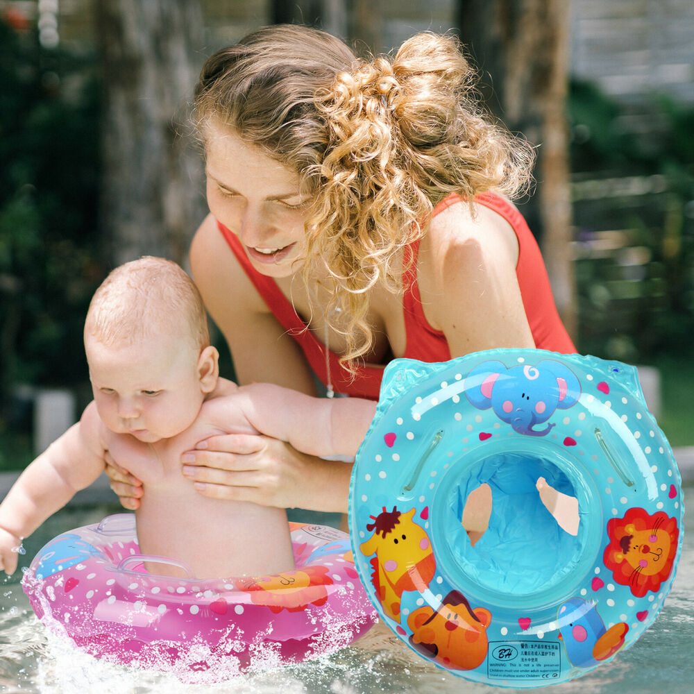 Inflatable Baby Swimming Seat with Dual Handle