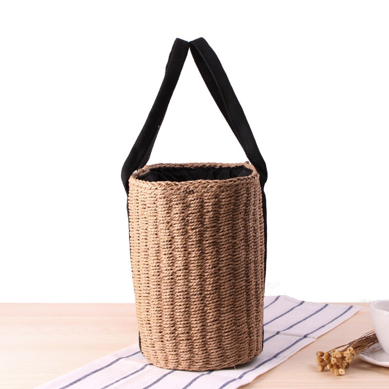 Straw Handwoven Beach Bag