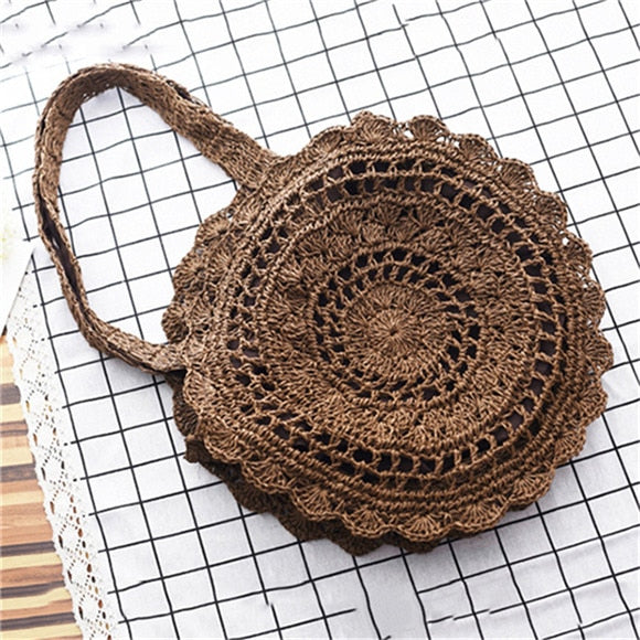 Bohemian Knitted Beach Bag