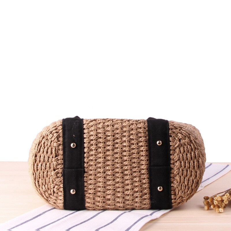 Straw Handwoven Beach Bag