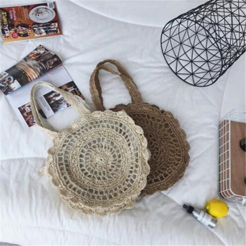 Bohemian Knitted Beach Bag