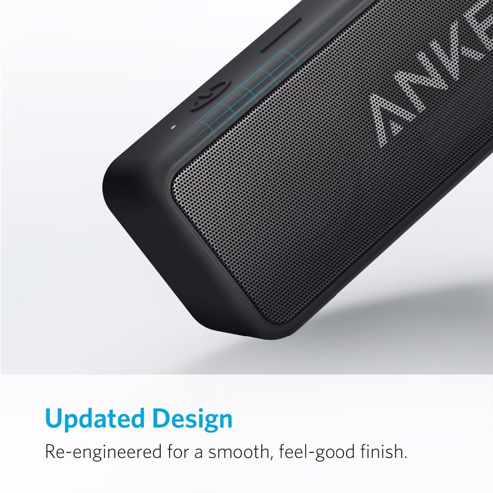 Anker Soundcore 2 Portable Wireless Bluetooth Speaker Better Bass