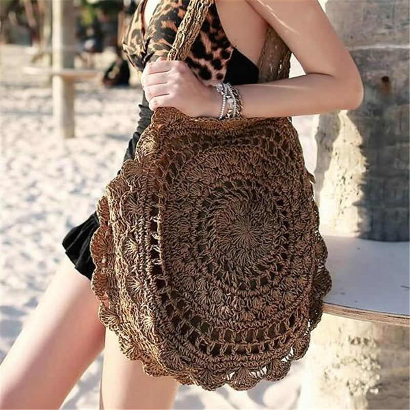 Bohemian Knitted Beach Bag