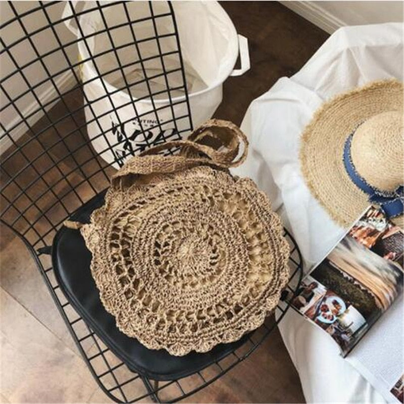 Bohemian Knitted Beach Bag