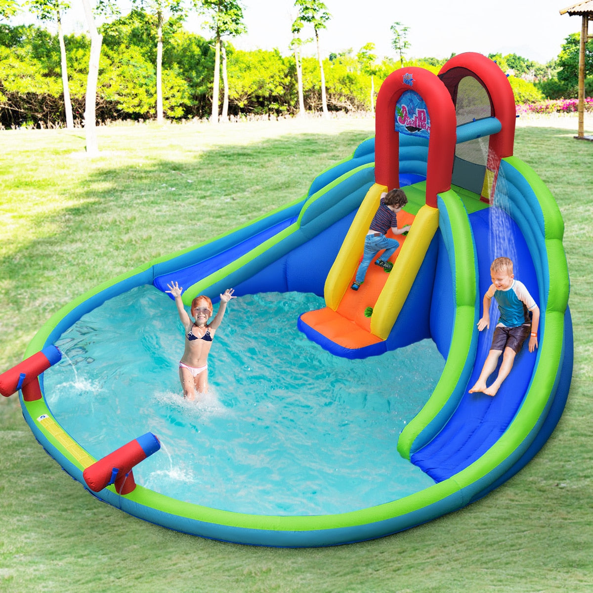 Inflatable Bounce House Water Park