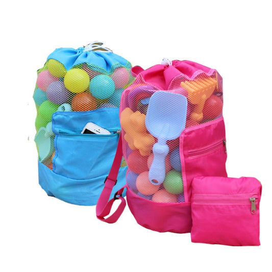 Mesh Toy Drawstring Backpack