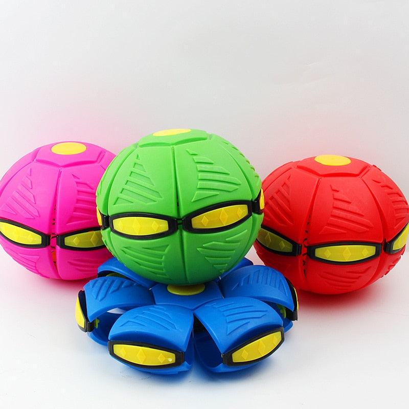 Flying Saucer Flat Throwing Disc Ball