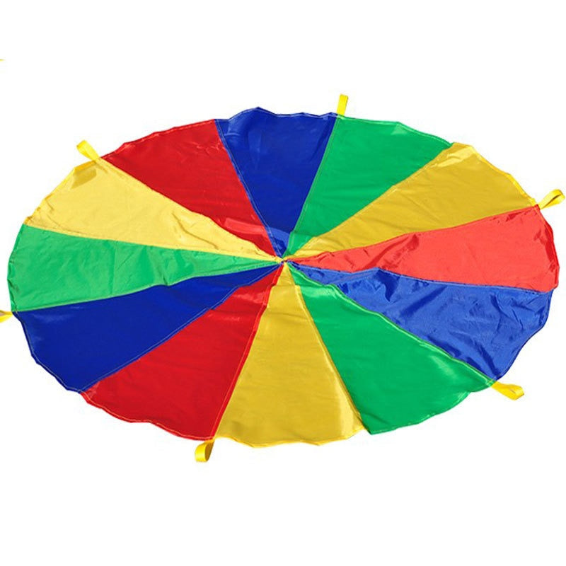 Rainbow Umbrella Parachute Toy