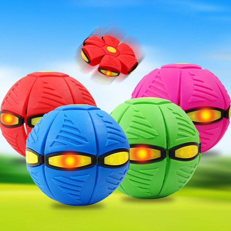 Flying Saucer Flat Throwing Disc Ball