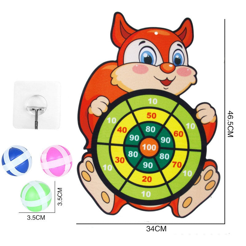 Sticky Ball Dart Board