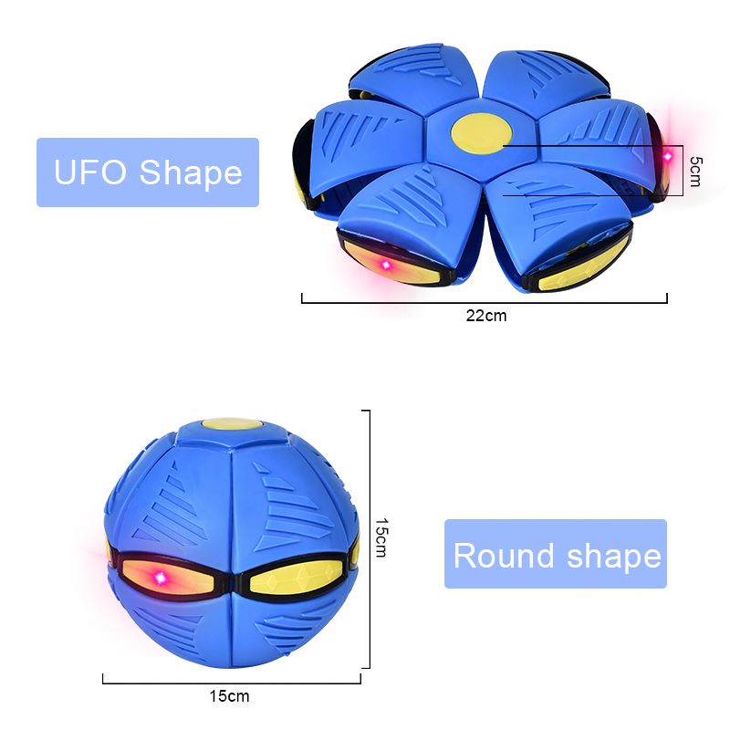 Flying Saucer Flat Throwing Disc Ball